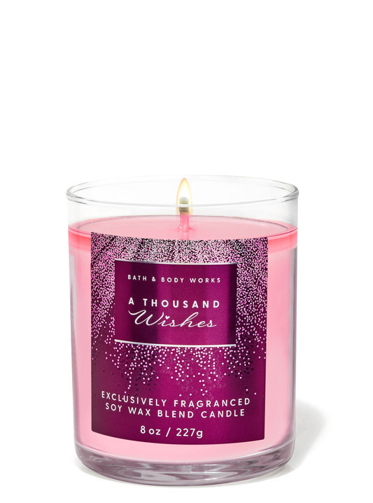 A Thousand Wishes Single Wick Candle