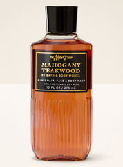 Mahogany Teakwood 3-in-1 Hair, Face & Body Wash