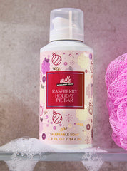 Raspberry Holiday Pie Bar Shapeable Soap