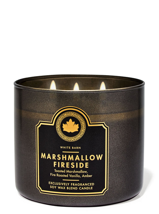 Marshmallow Fireside 3-Wick Candle
