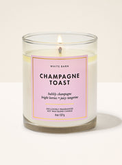 Champagne Toast Single Wick Candle