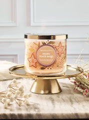 Snowy Peach Berry 3-Wick Candle
