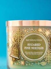 Sugared Pine Needles 3-Wick Candle