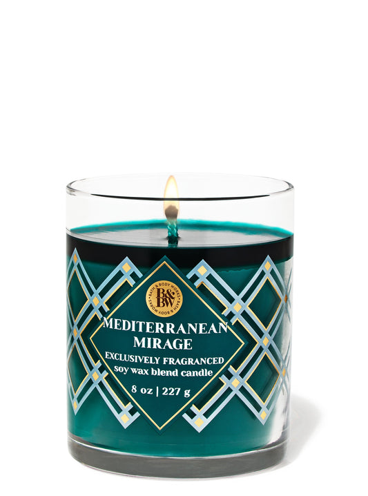 Mediterranean Mirage Single Wick Candle