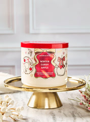 Winter Candy Apple 3-Wick Candle