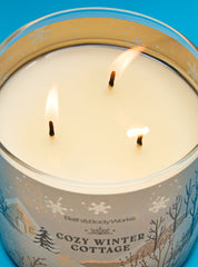Cozy Winter Cottage 3-Wick Candle