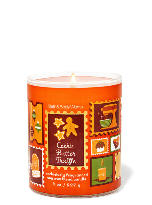 Cookie Butter Truffle Single Wick Candle