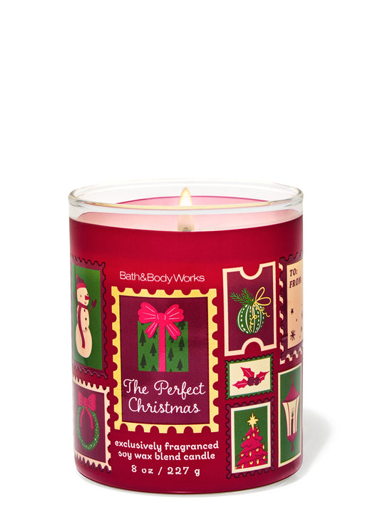 The Perfect Christmas Single Wick Candle
