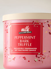 Peppermint Bark Truffle 3-Wick Candle