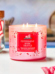Peppermint Bark Truffle 3-Wick Candle