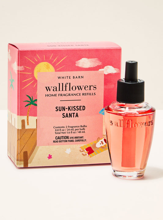 Sun-Kissed Santa Wallflowers Refills 2-Pack