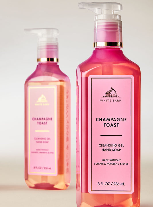 Champagne Toast Cleansing Gel Hand Soap