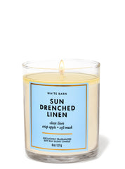 Sun Drenched Linen Single Wick Candle