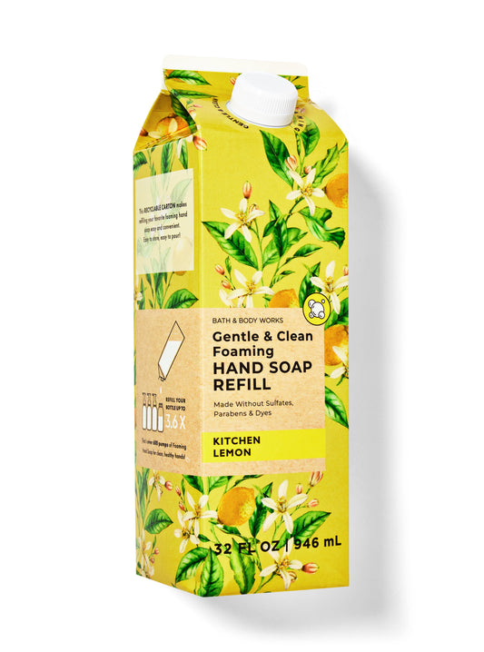 Kitchen Lemon Gentle & Clean Foaming Refill
