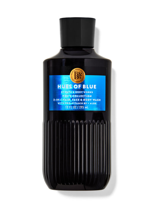 Hues Of Blue 3-in-1 Hair, Face & Body Wash