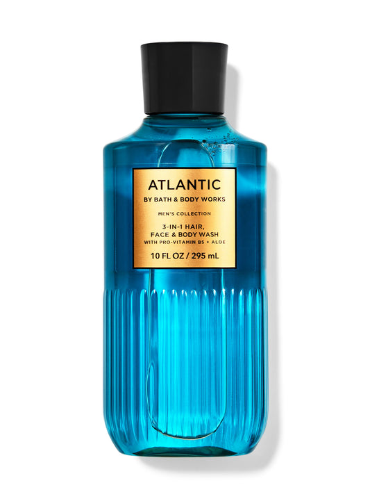 Atlantic 3-in-1 Hair, Face & Body Wash