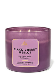 Black Cherry Merlot 3-Wick Candle
