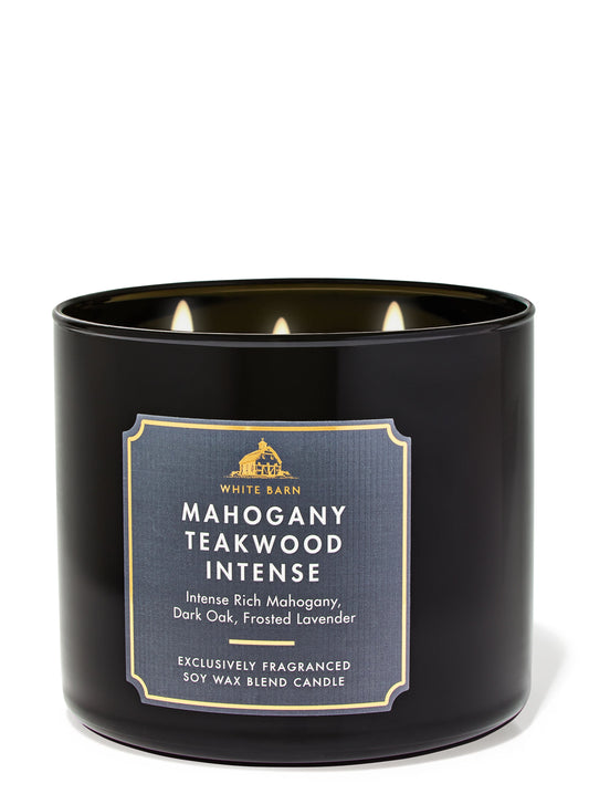 Mahogany Teakwood Intense 3-Wick Candle