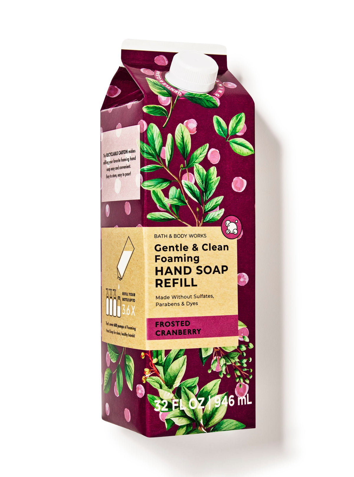 Frosted Cranberry Gentle & Clean Foaming Refill
