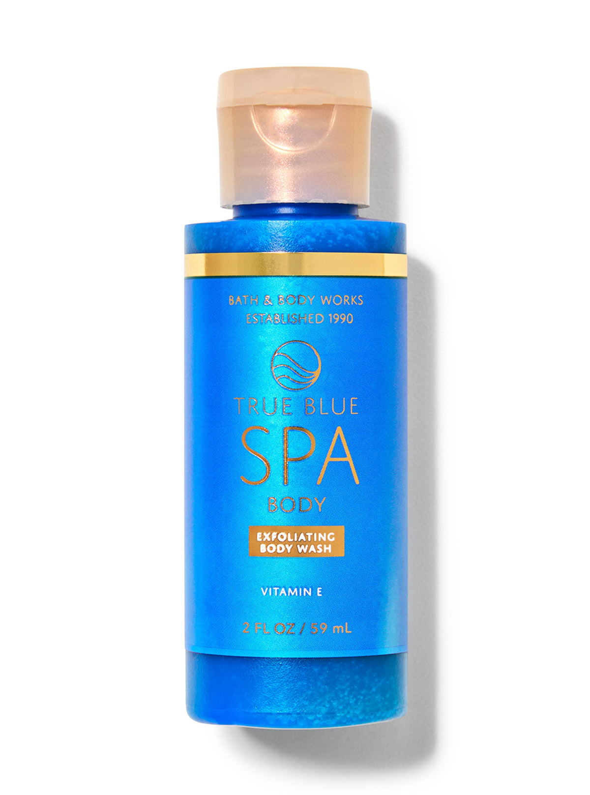 True Blue Spa Travel Size Exfoliating Body Wash