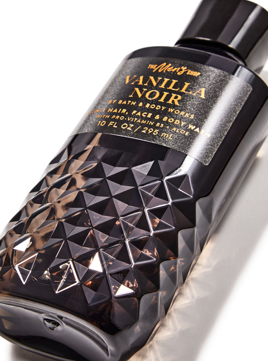 Vanilla Noir 3-in-1 Hair, Face & Body Wash