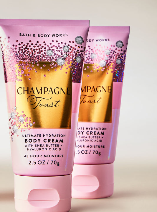 Champagne Toast Travel Size Ultimate Hydration Body Cream