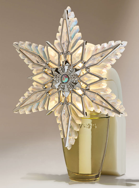 Ornate Snowflake Nightlight Wallflowers Fragrance Plug