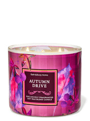 Autumn Drive 3-Wick Candle