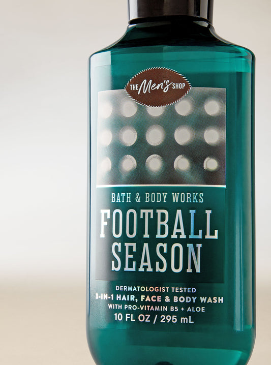 Football Season 3-in-1 Hair, Face & Body Wash