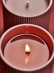 Pink Lavender & Espresso Single Wick Candle