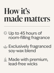 Snowflakes & Cashmere 3-Wick Candle