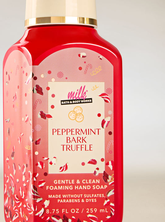 Peppermint Bark Truffle Gentle & Clean Foaming Hand Soap