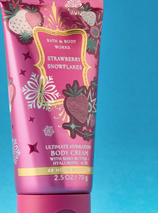 Strawberry Snowflakes Travel Size Ultimate Hydration Body Cream