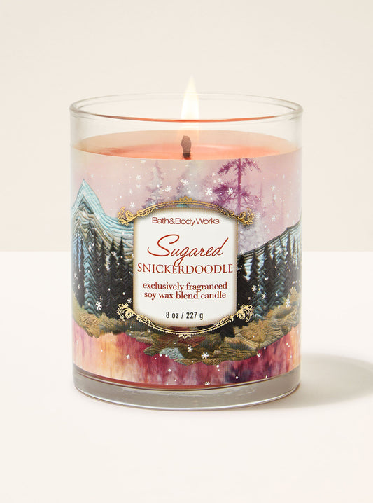 Sugared Snickerdoodle Single Wick Candle