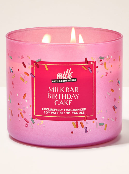 Milk Bar Birthday Cake 3-Wick Candle