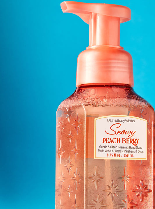 Snowy Peach Berry Gentle & Clean Foaming Hand Soap