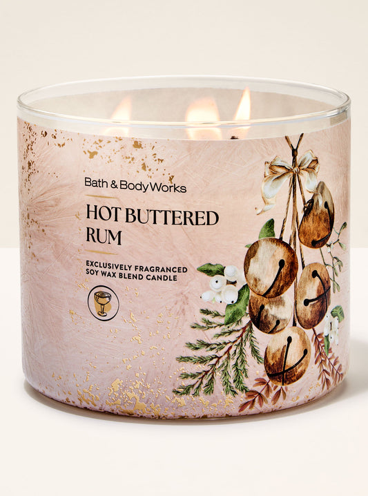 Hot Buttered Rum 3-Wick Candle