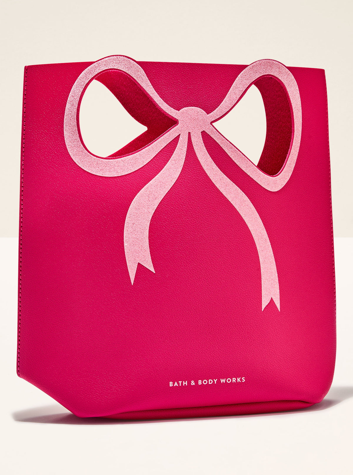 Pink Bow Gift Bag