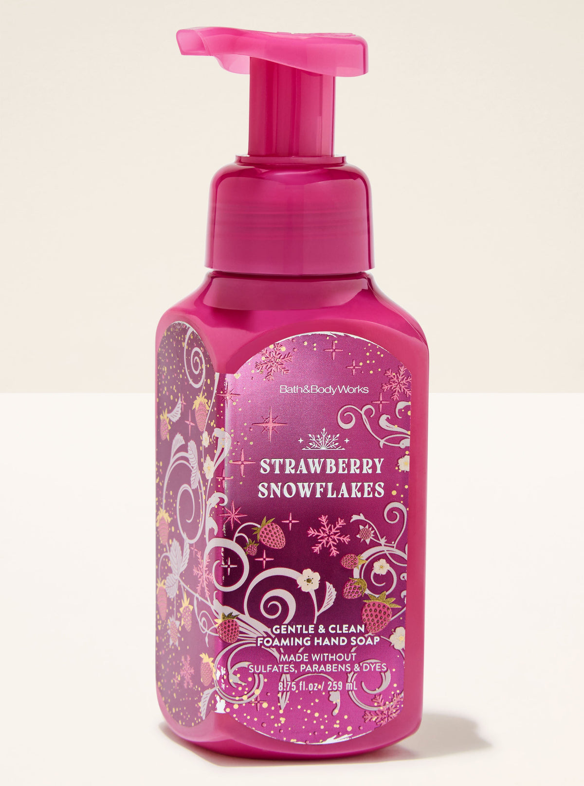 Strawberry Snowflakes Gentle & Clean Foaming Hand Soap