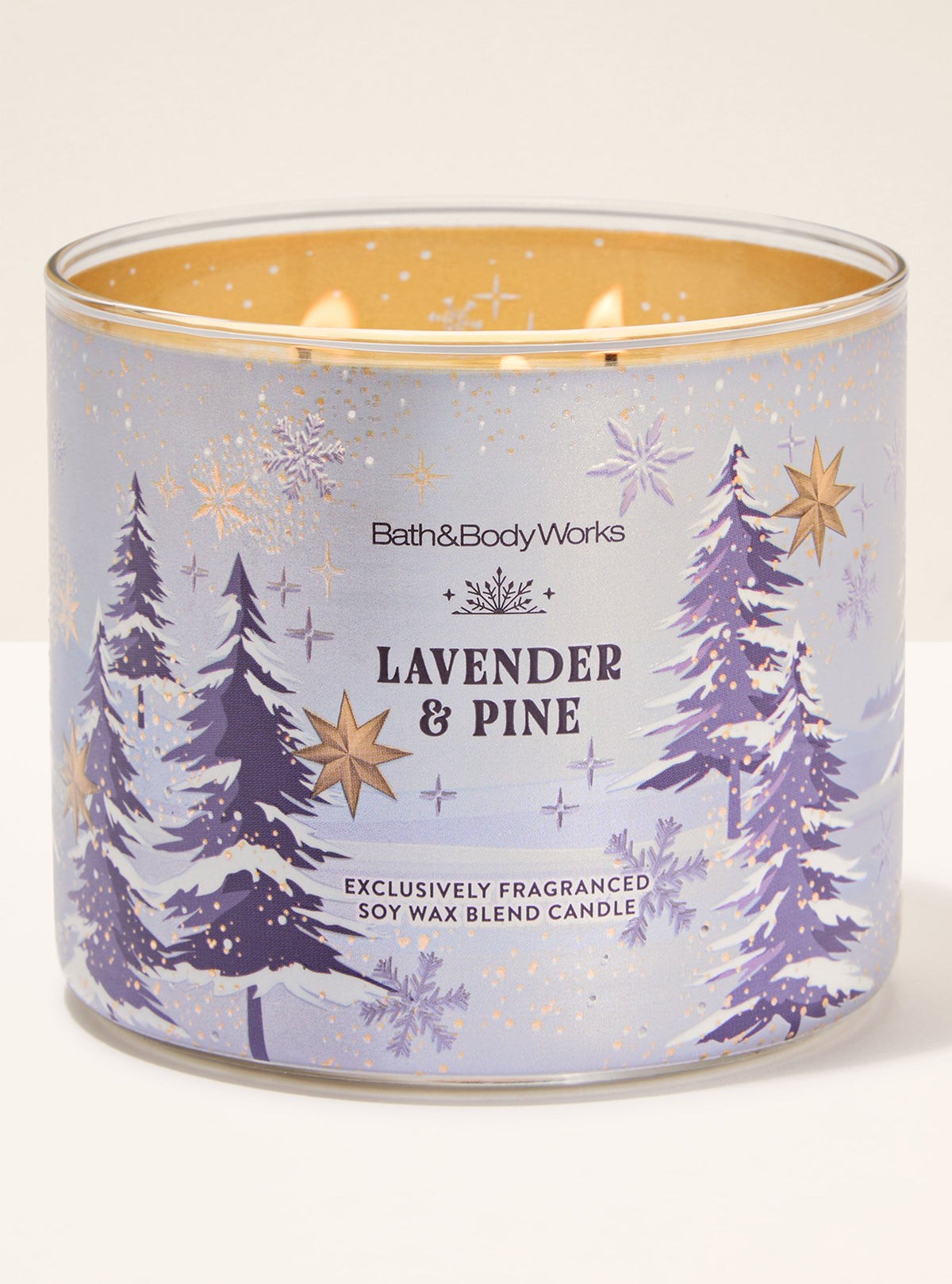 Lavender & Pine 3-Wick Candle