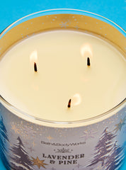 Lavender & Pine 3-Wick Candle