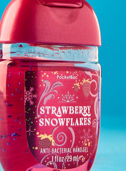 Strawberry Snowflakes PocketBac Hand Sanitizer