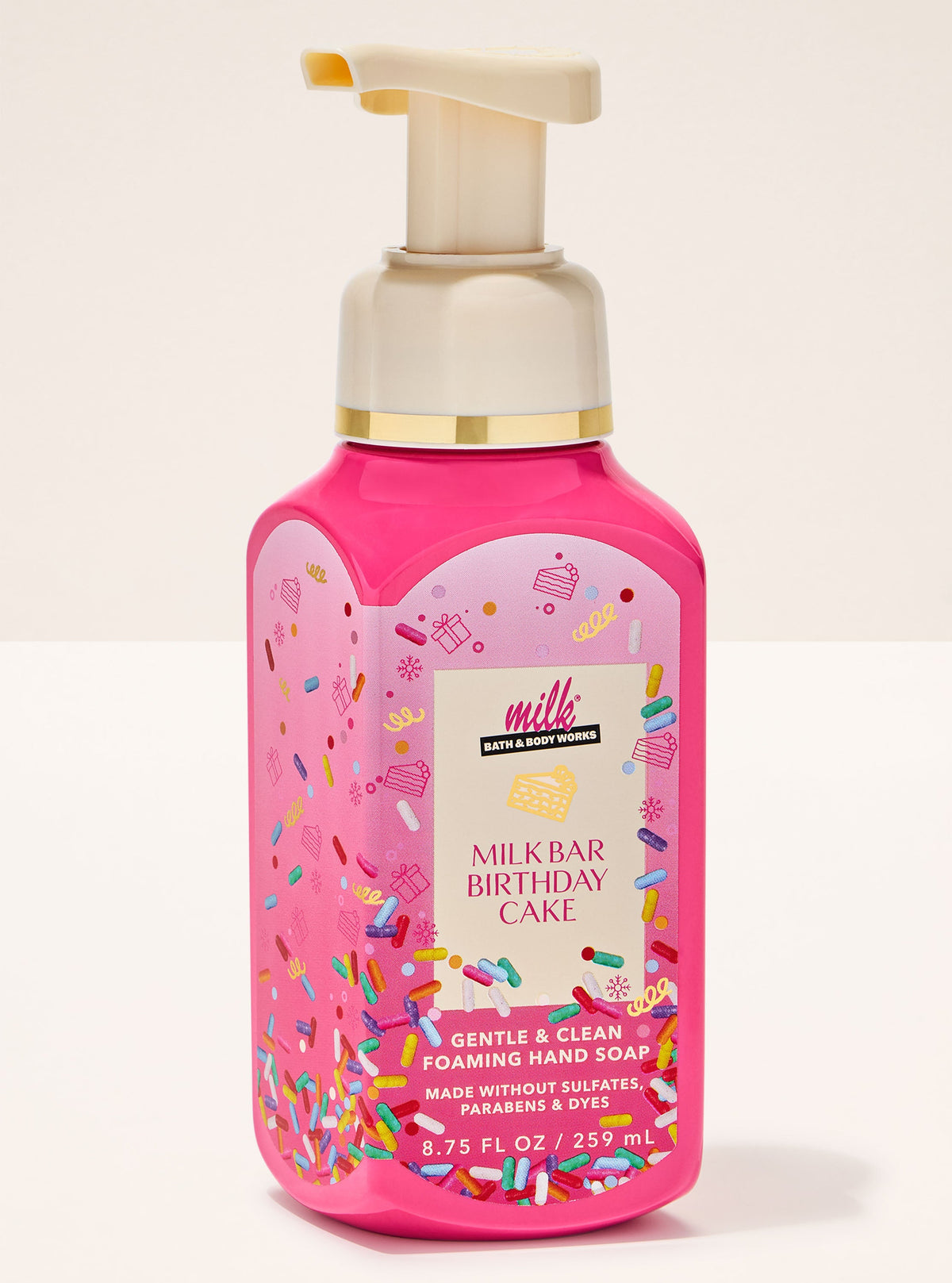 Milk Bar Birthday Cake Gentle & Clean Foaming Hand Soap