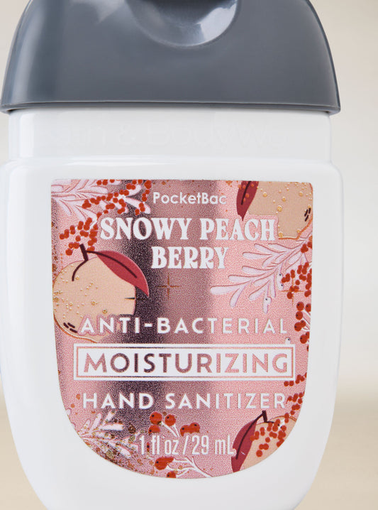 Snowy Peach Berry PocketBac Hand Sanitizer