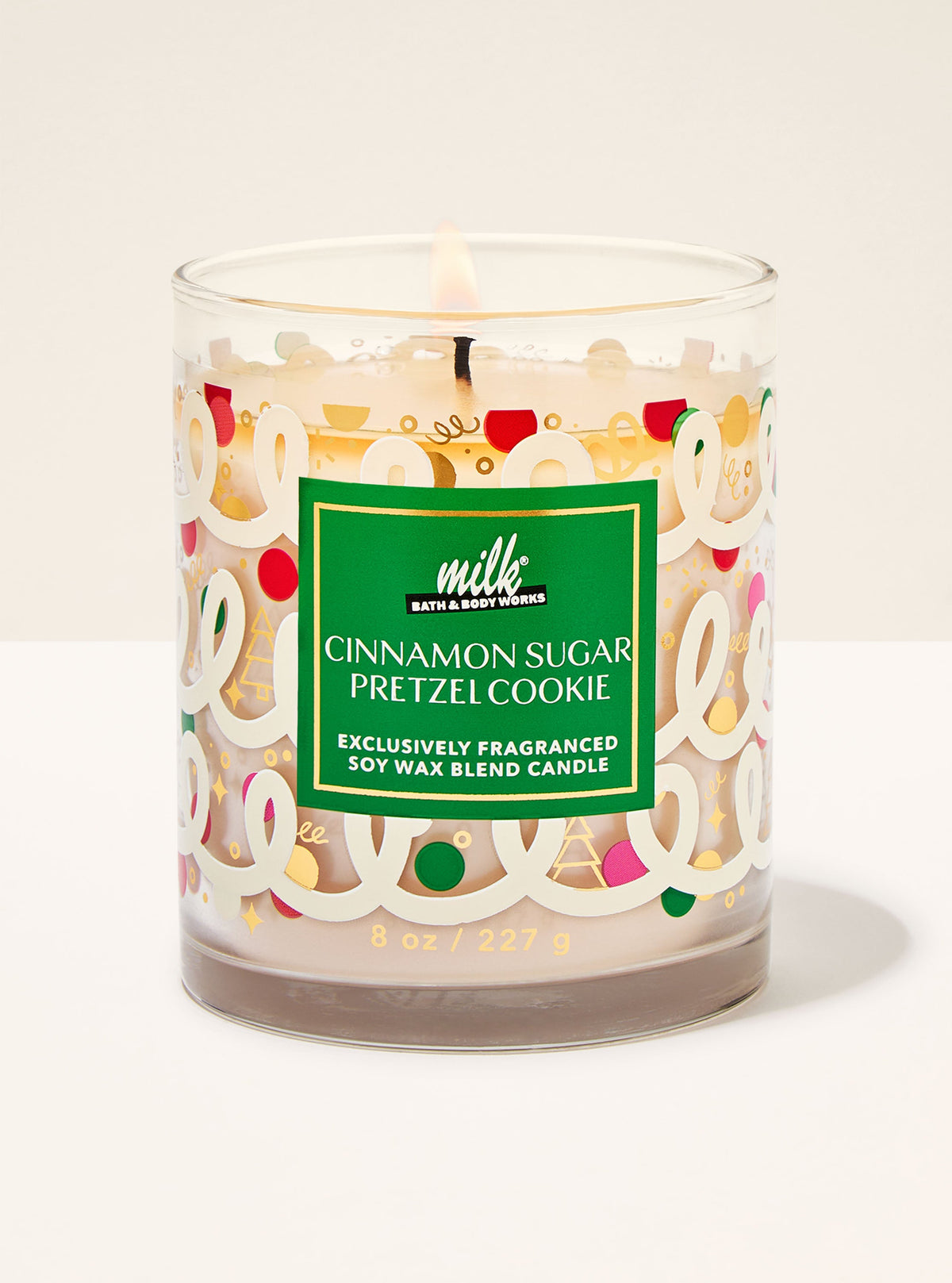 Cinnamon Sugar Pretzel Cookie Single Wick Candle