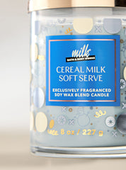 Cereal Milk Soft Serve Single Wick Candle