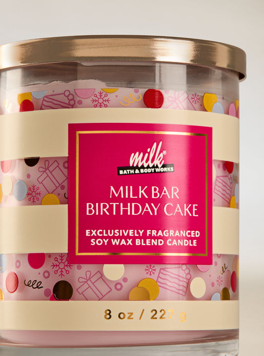 Milk Bar Birthday Cake Single Wick Candle