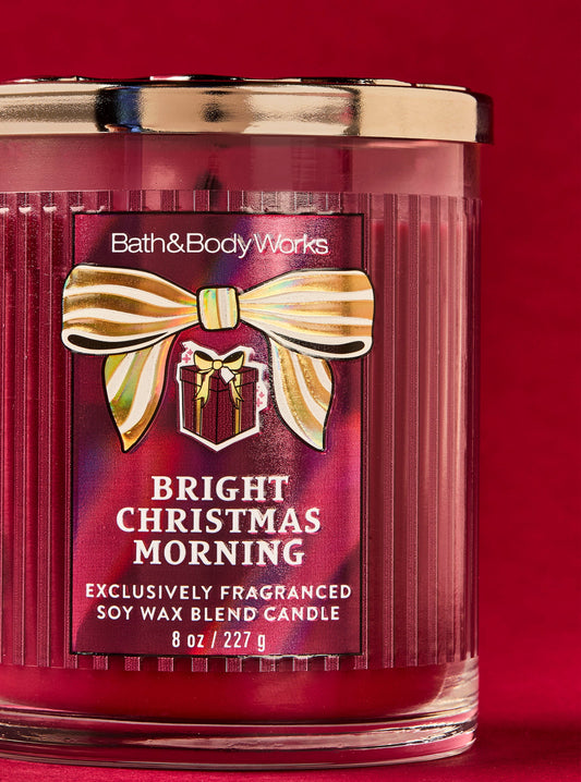 Bright Christmas Morning Single Wick Candle