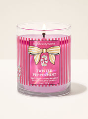 Twisted Peppermint Single Wick Candle