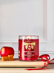 Winter Candy Apple Single Wick Candle